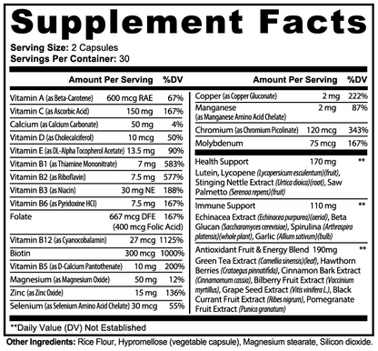Complete Multivitamin | Daily Health, Energy & Immune Support