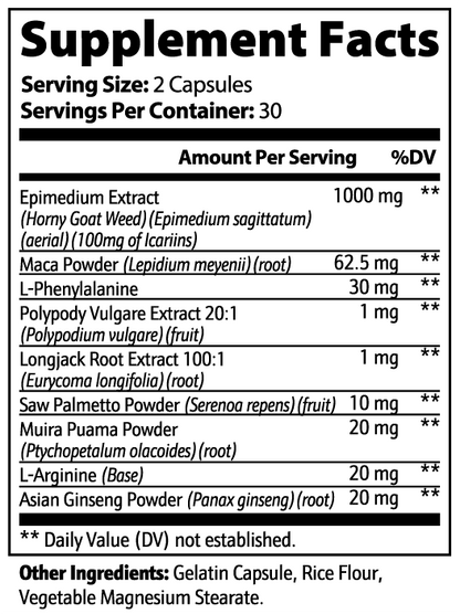 Horny Goat Weed Blend | Libido, Stamina & Circulation Support