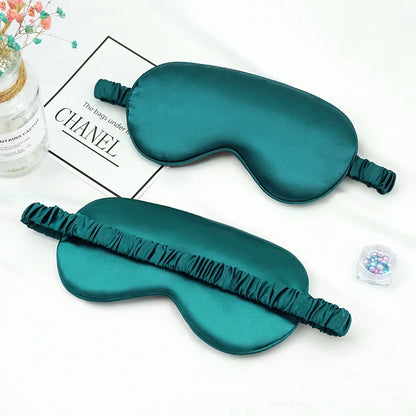 Silk Comfort Sleep Mask – Soft Adjustable Eye Shade for Rest & Relaxation