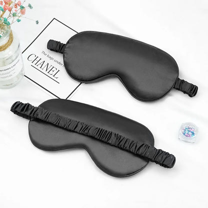 Silk Comfort Sleep Mask – Soft Adjustable Eye Shade for Rest & Relaxation