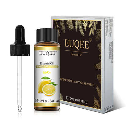 EUQEE Premium Essential Oil – 10ml Pure Aromatherapy Collection (Single Bottle)