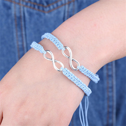 Infinity Bond Bracelets (Pair)