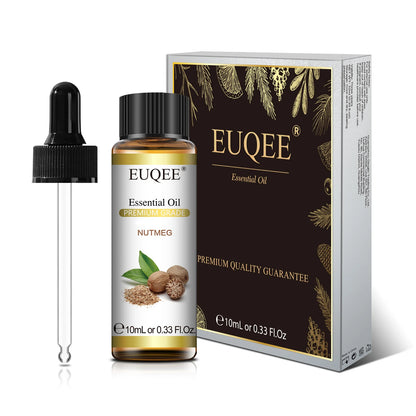 EUQEE Premium Essential Oil – 10ml Pure Aromatherapy Collection (Single Bottle)