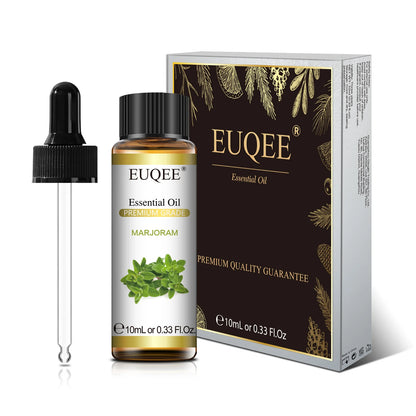 EUQEE Premium Essential Oil – 10ml Pure Aromatherapy Collection (Single Bottle)