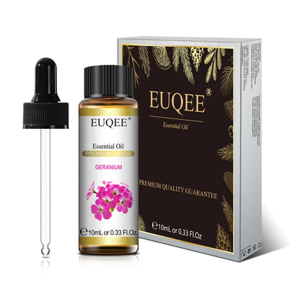 EUQEE Premium Essential Oil – 10ml Pure Aromatherapy Collection (Single Bottle)