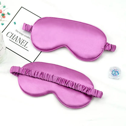 Silk Comfort Sleep Mask – Soft Adjustable Eye Shade for Rest & Relaxation