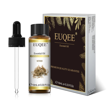 EUQEE Premium Essential Oil – 10ml Pure Aromatherapy Collection (Single Bottle)