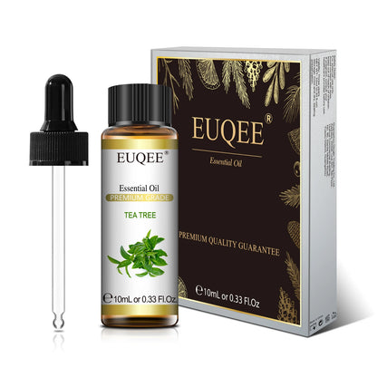 EUQEE Premium Essential Oil – 10ml Pure Aromatherapy Collection (Single Bottle)