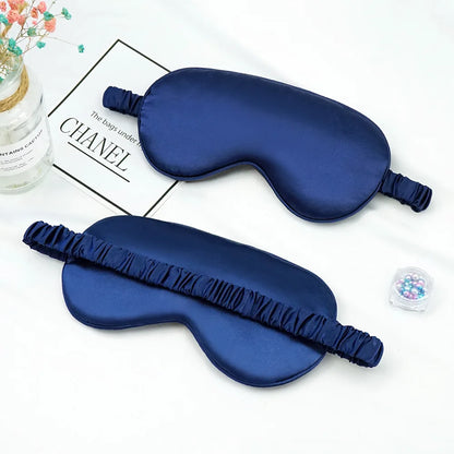Silk Comfort Sleep Mask – Soft Adjustable Eye Shade for Rest & Relaxation