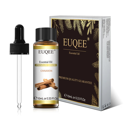 EUQEE Premium Essential Oil – 10ml Pure Aromatherapy Collection (Single Bottle)