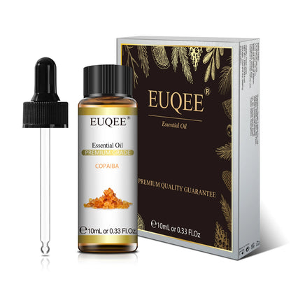 EUQEE Premium Essential Oil – 10ml Pure Aromatherapy Collection (Single Bottle)