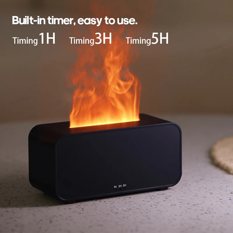 Built-in timer function with 1-hour, 3-hour, and 5-hour settings for convenient relaxation